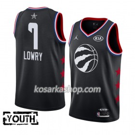Dres Toronto Raptors Kyle Lowry 7 2019 All-Star Jordan Brand Crna Swingman - Dječji